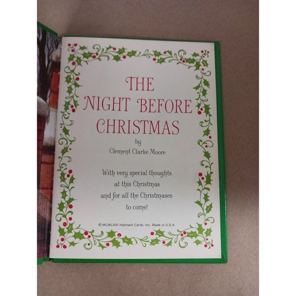 The Night Before Christmas The Original Christmas Classic By Clement C. Moore 19 - Picture 4 of 7